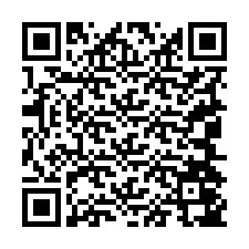 Codice QR per il numero di telefono +19044047730