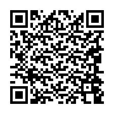 QR-kood telefoninumbri jaoks +19044048952