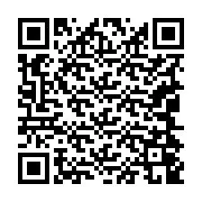 QR Code pour le numéro de téléphone +19044049135