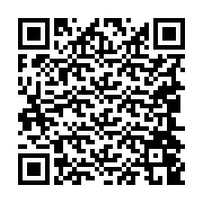 QR-koodi puhelinnumerolle +19044049756