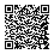 QR-Code für Telefonnummer +19044054459