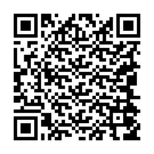 QR код за телефонен номер +19044056834