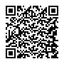 Código QR para número de telefone +19044056835