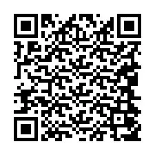 Código QR para número de teléfono +19044057072