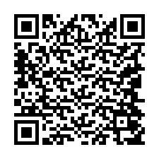 Kode QR untuk nomor Telepon +19044057678