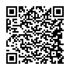 QR kód a telefonszámhoz +19044059177