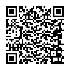 QR kód a telefonszámhoz +19044063917