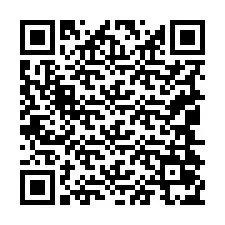 QR-код для номера телефона +19044075471