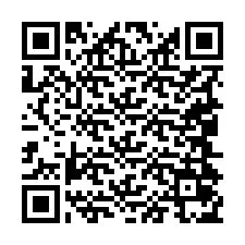 QR kód a telefonszámhoz +19044075476