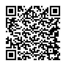 QR kód a telefonszámhoz +19044075485