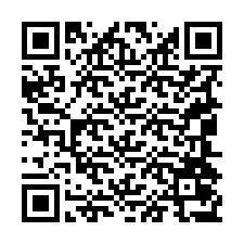 Codice QR per il numero di telefono +19044077750