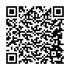 QR Code pour le numéro de téléphone +19044077757