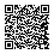 Kode QR untuk nomor Telepon +19044078217