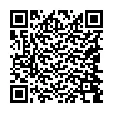 QR-code voor telefoonnummer +19044088299