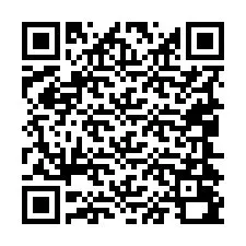 Código QR para número de teléfono +19044090153