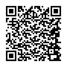 Codice QR per il numero di telefono +19044092917