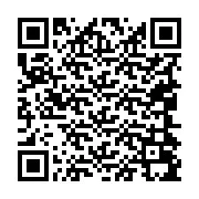 Código QR para número de telefone +19044095013