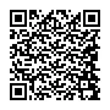 QR код за телефонен номер +19044095576