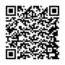 QR-код для номера телефона +19044097659