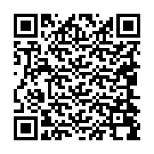 QR kód a telefonszámhoz +19044098142