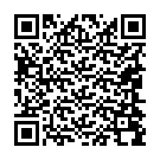 Código QR para número de teléfono +19044098157