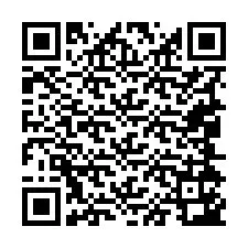 Kode QR untuk nomor Telepon +19044143897