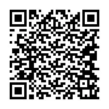 QR-koodi puhelinnumerolle +19044161373