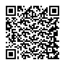Codice QR per il numero di telefono +19044251154