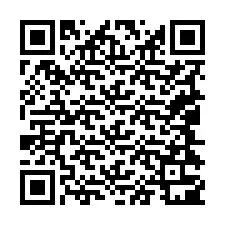 QR kód a telefonszámhoz +19044301169