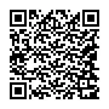 Código QR para número de teléfono +19044301179