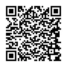 Código QR para número de telefone +19044304082