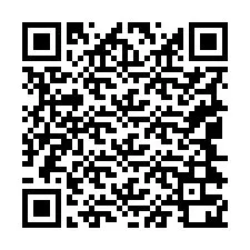 Codice QR per il numero di telefono +19044320061