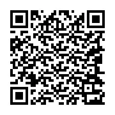 Código QR para número de teléfono +19044323348