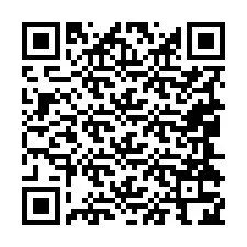 Código QR para número de telefone +19044324957