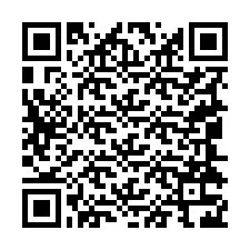 Código QR para número de telefone +19044326954