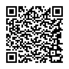 QR kód a telefonszámhoz +19044331058