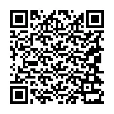 QR kód a telefonszámhoz +19044331070