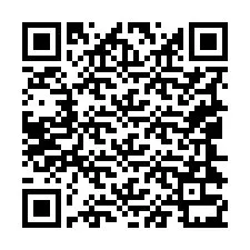 Código QR para número de teléfono +19044331159