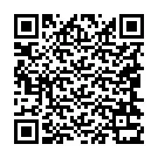 Código QR para número de teléfono +19044331516