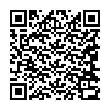 QR Code สำหรับหมายเลขโทรศัพท์ +19044332312