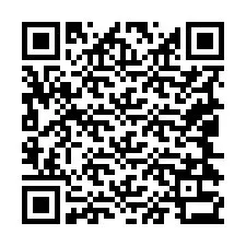 Kod QR dla numeru telefonu +19044333129