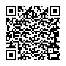 QR Code สำหรับหมายเลขโทรศัพท์ +19044333712