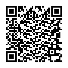 Código QR para número de telefone +19044334065