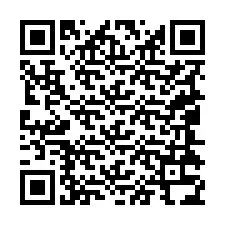 QR-koodi puhelinnumerolle +19044334858