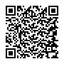 Codice QR per il numero di telefono +19044334980