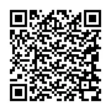 Codice QR per il numero di telefono +19044338110