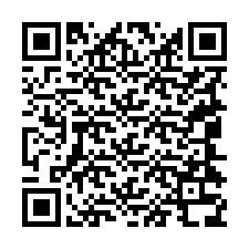 Código QR para número de teléfono +19044338140