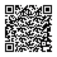 Código QR para número de telefone +19044338141