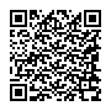 Código QR para número de teléfono +19044338854