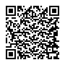 QR Code pour le numéro de téléphone +19044339984